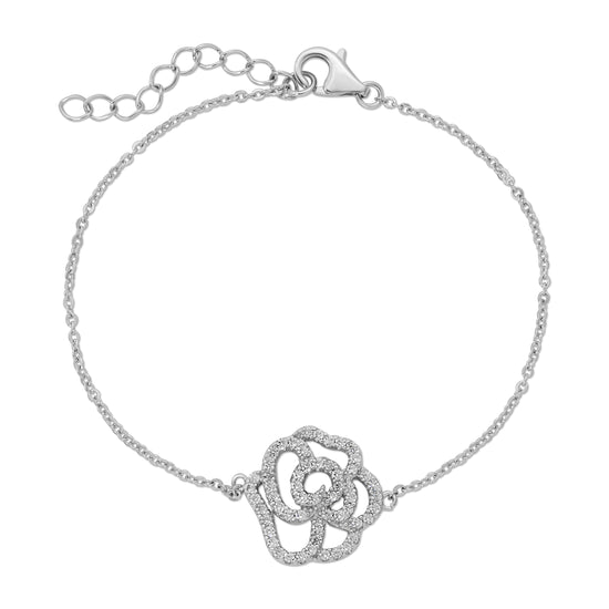 Lotus Silver Bracelet