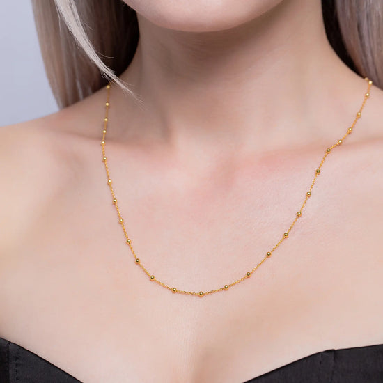 Beaded Chain Necklace