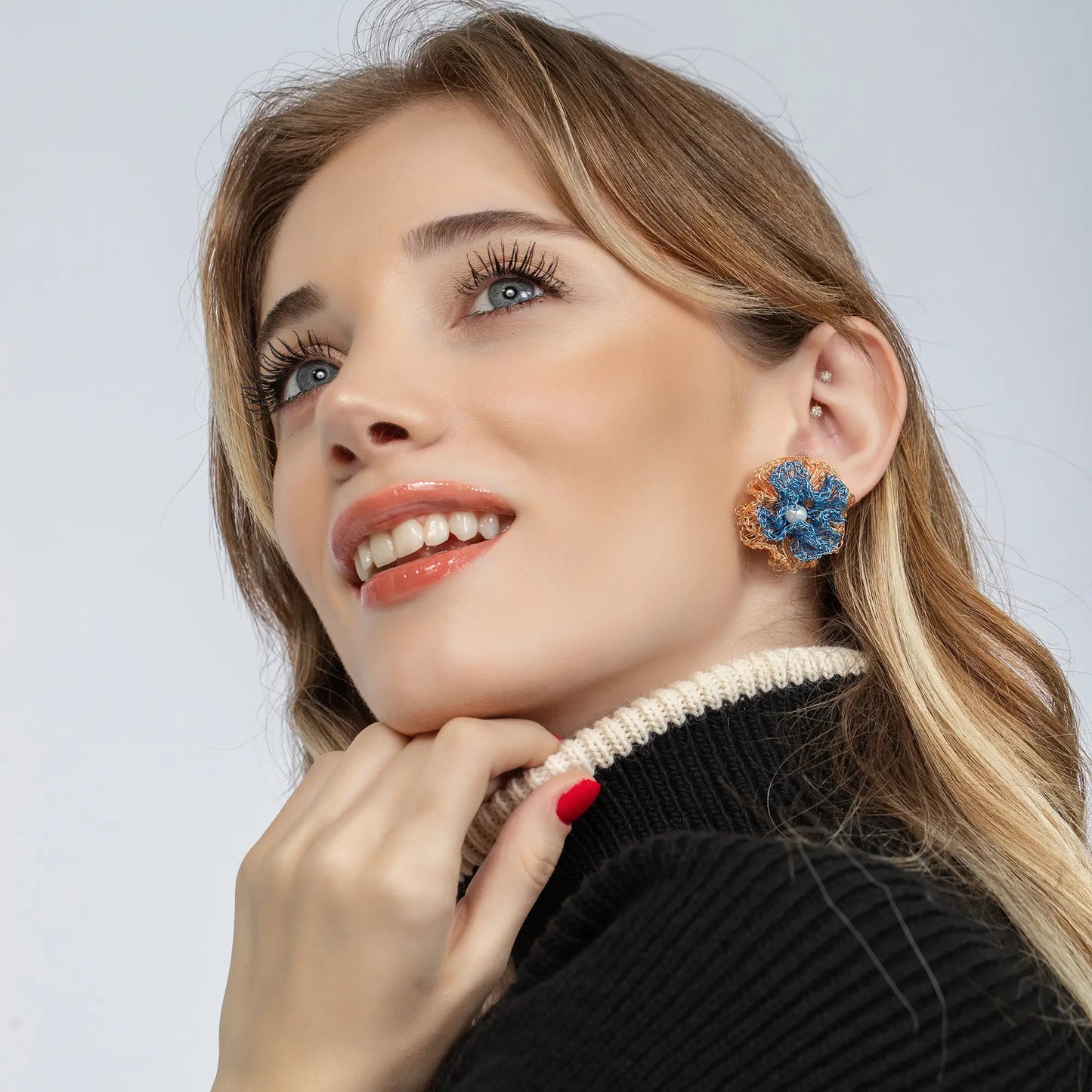 Flower Crochet Earrings