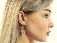 Load and play video in Gallery viewer, helix-earrings_rose
