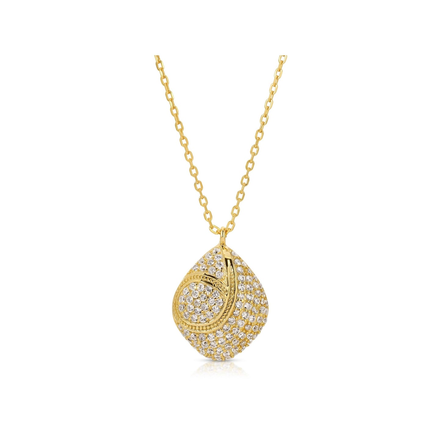 Gold-Chain-Crystal-Necklace_white-stone