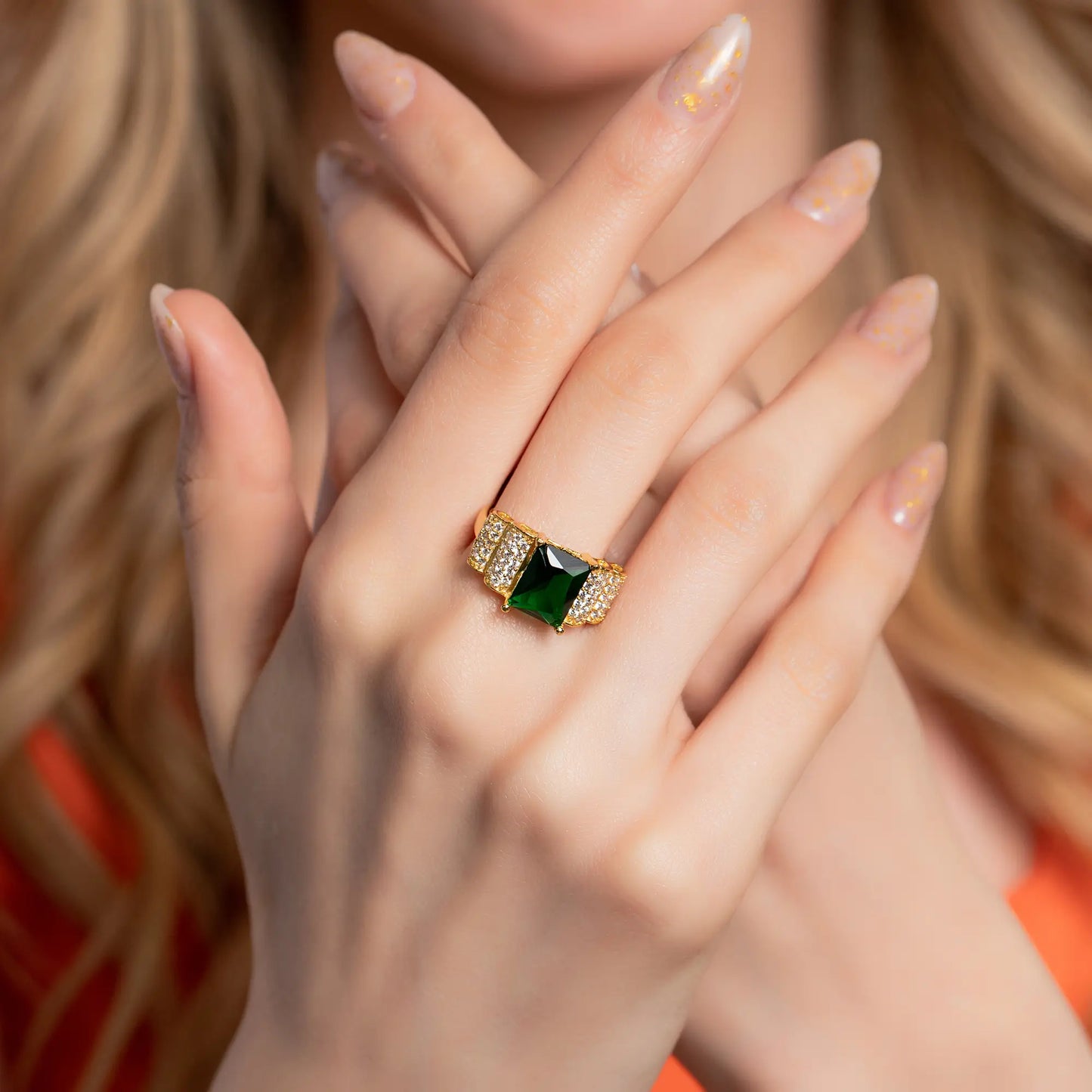 Emerald-baquette-ring-925k-silver_green