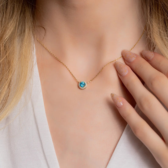 Load image into Gallery viewer, Gemstone-necklaces_blue
