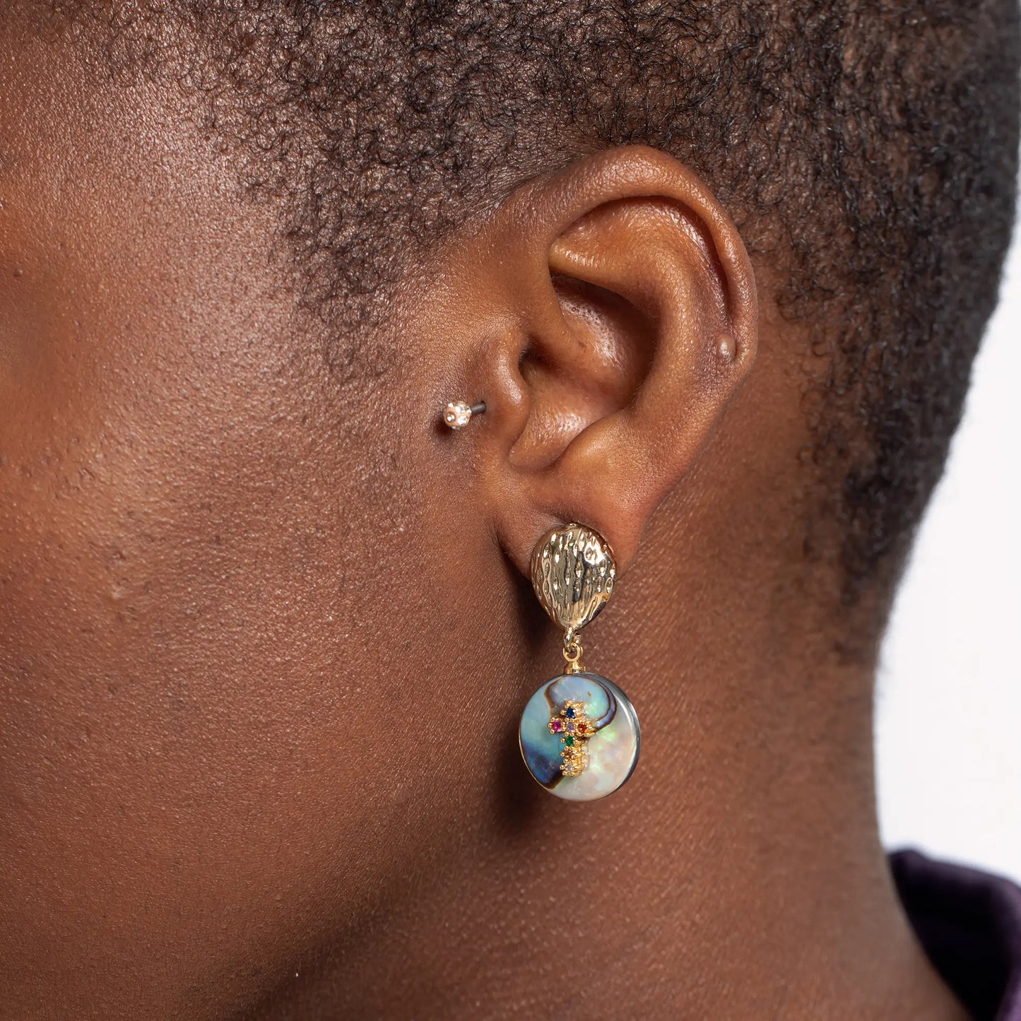 dangle-cross-earrings_colorful-pearl