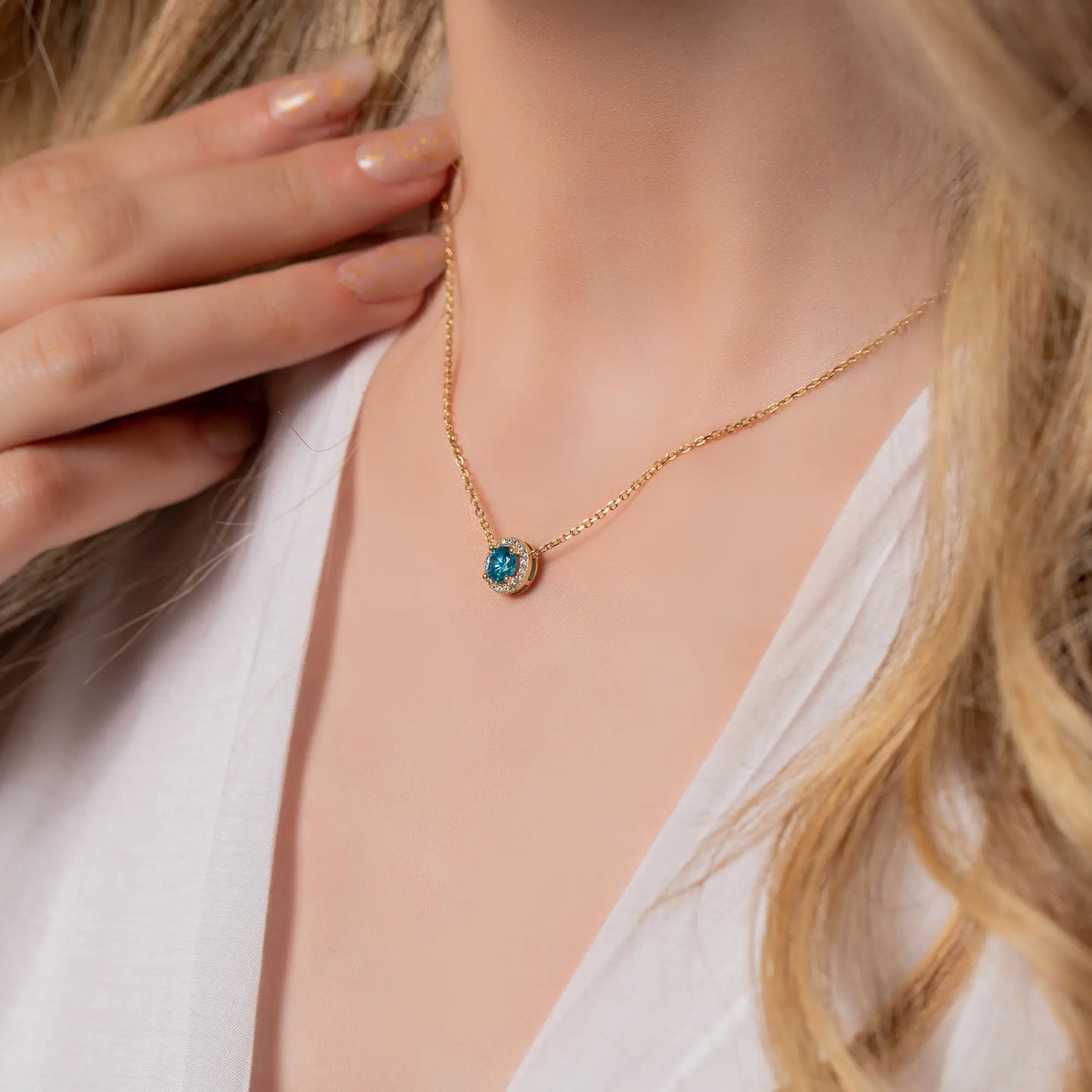 circle necklace