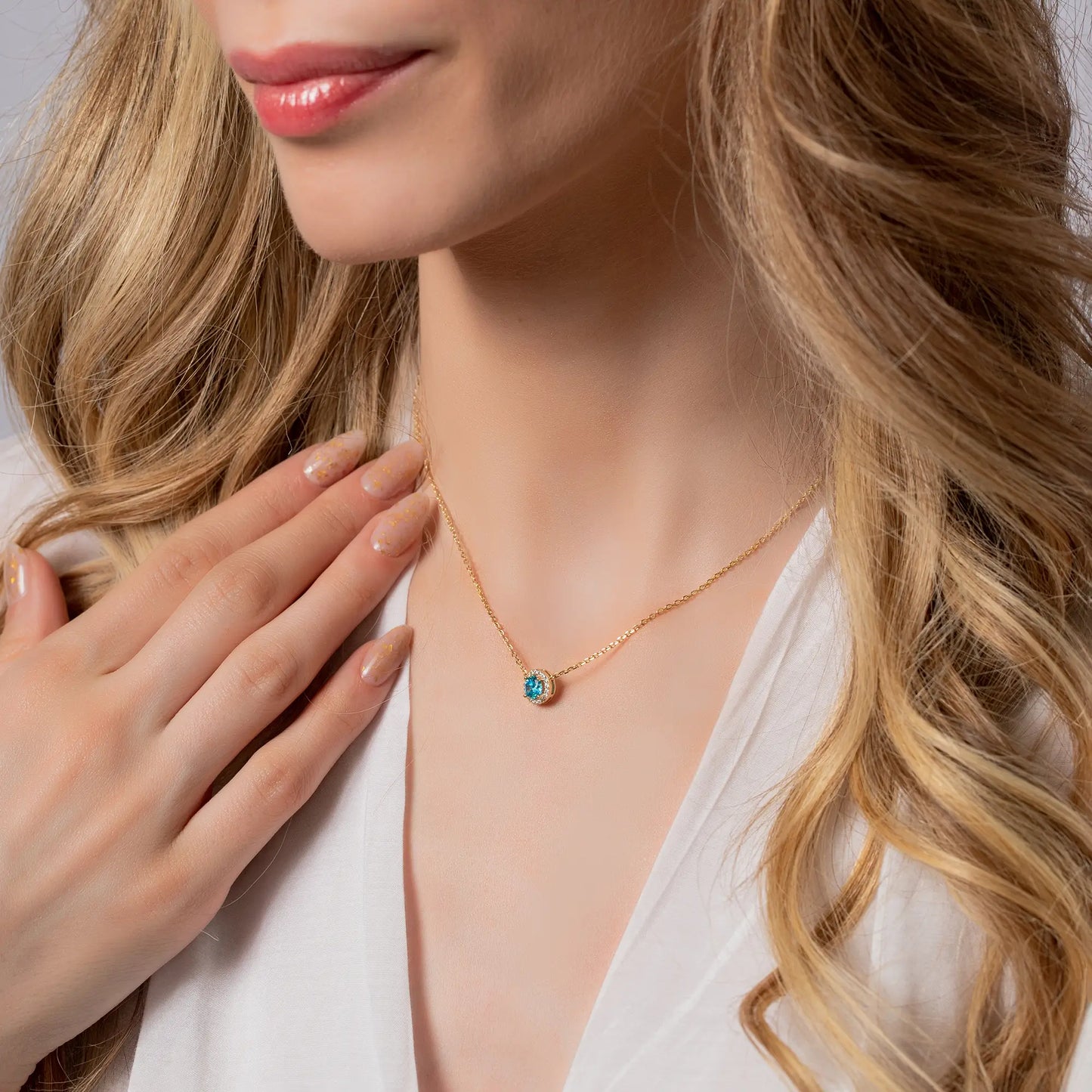 circle necklace