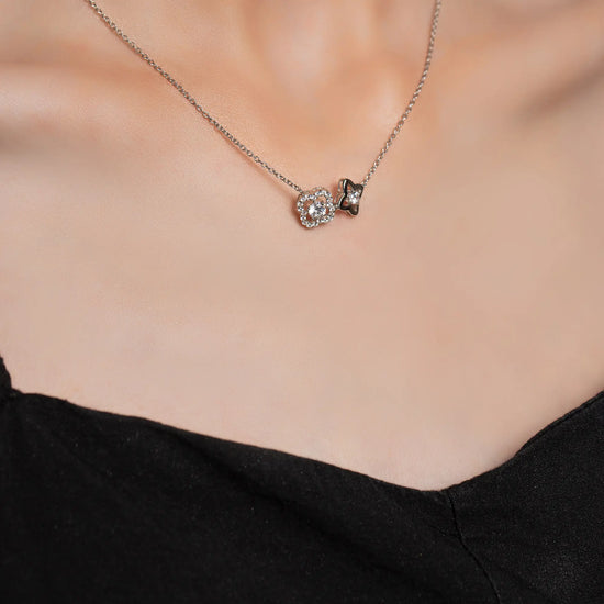 clover-necklace_black