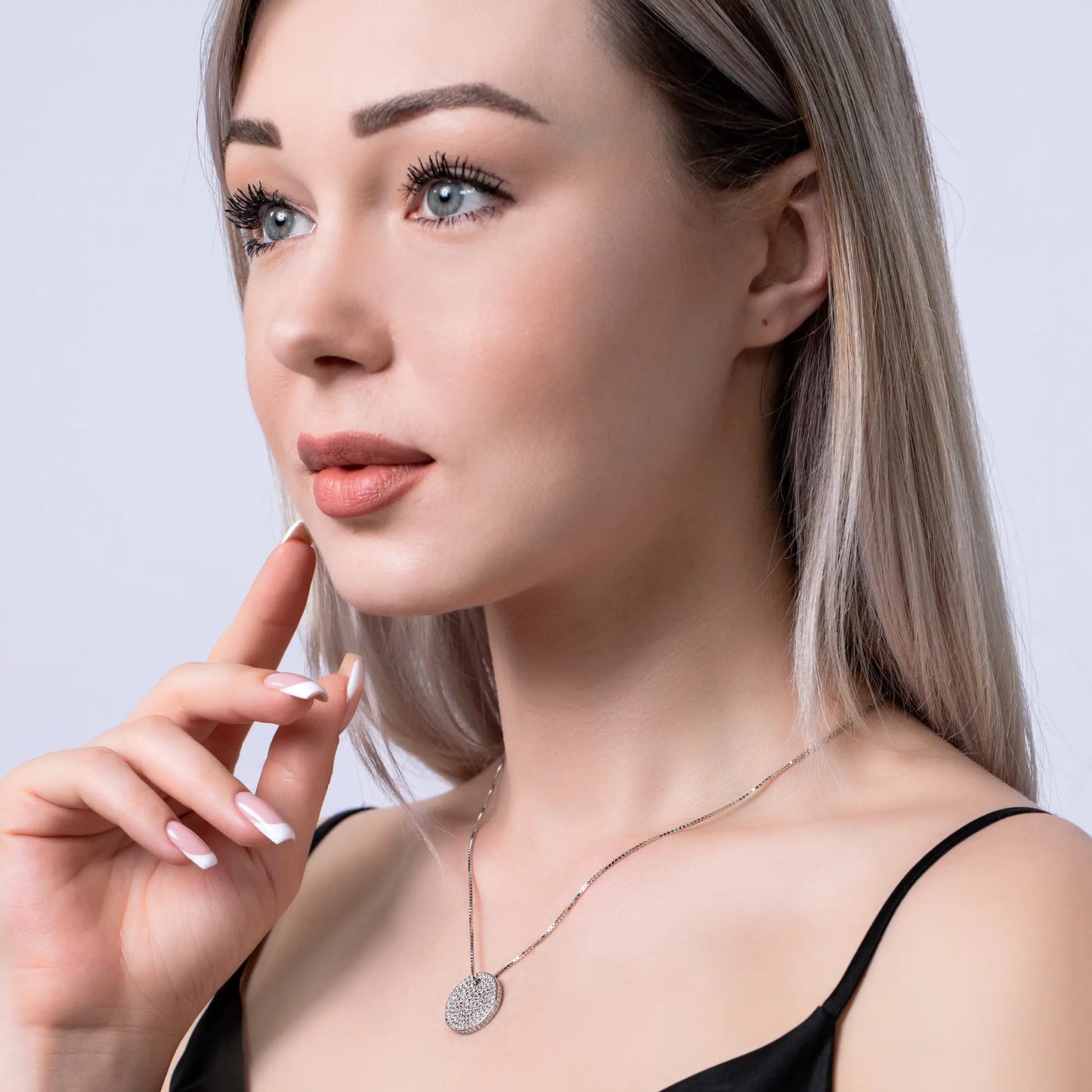 mothers necklace 925k silver