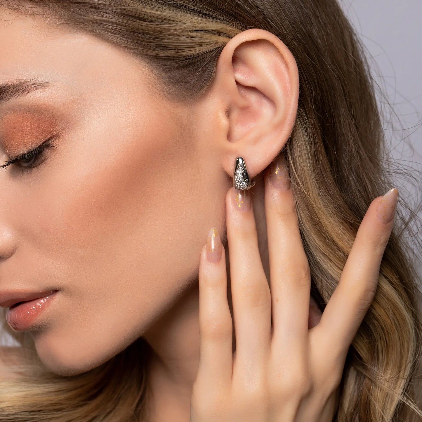 crystal earrings