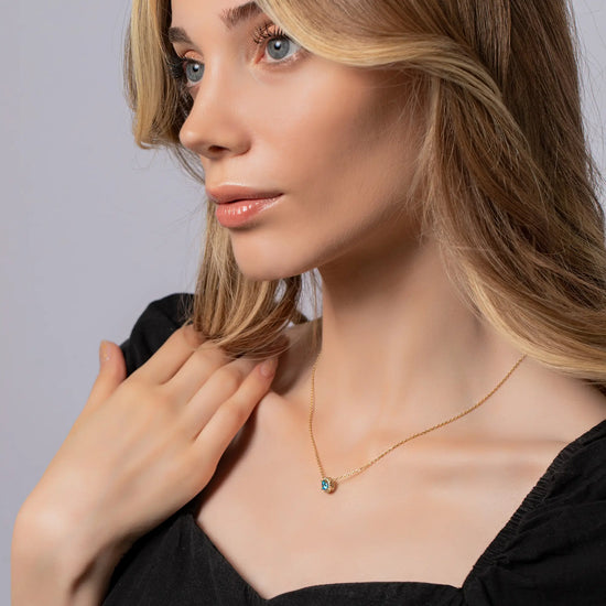 Load image into Gallery viewer, Gemstone-necklaces_blue
